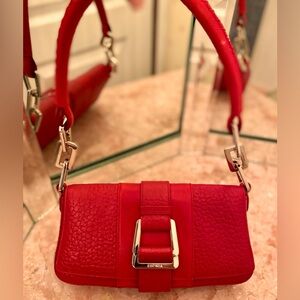 Candy Apple Red Authentic Escada Handbag.